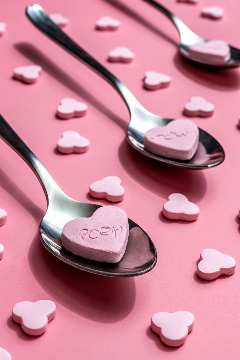 Candy Heart Spoon Race - 25 Valentine's Day Minute to Win It Games