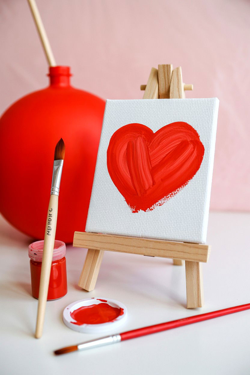 Canvas Paint Set - 25 Valentine's Day Gifts for Toddlers