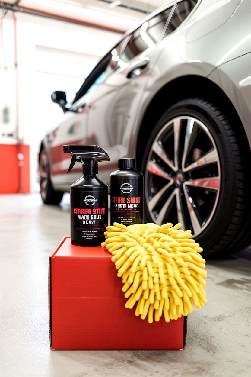 Car Cleaning Kit - 25 Valentine's Day Gift Box Ideas for Him
