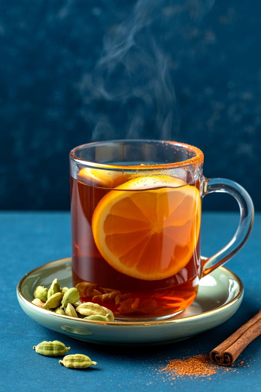 Cardamom Spiced Hot Toddy - 25 Valentine's Day Hot Toddy Ideas