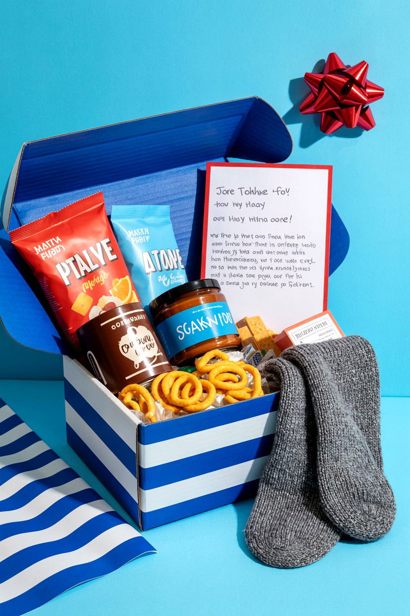 Care Package Box - 25 Long Distance Valentine's Day Gifts for Boyfriend