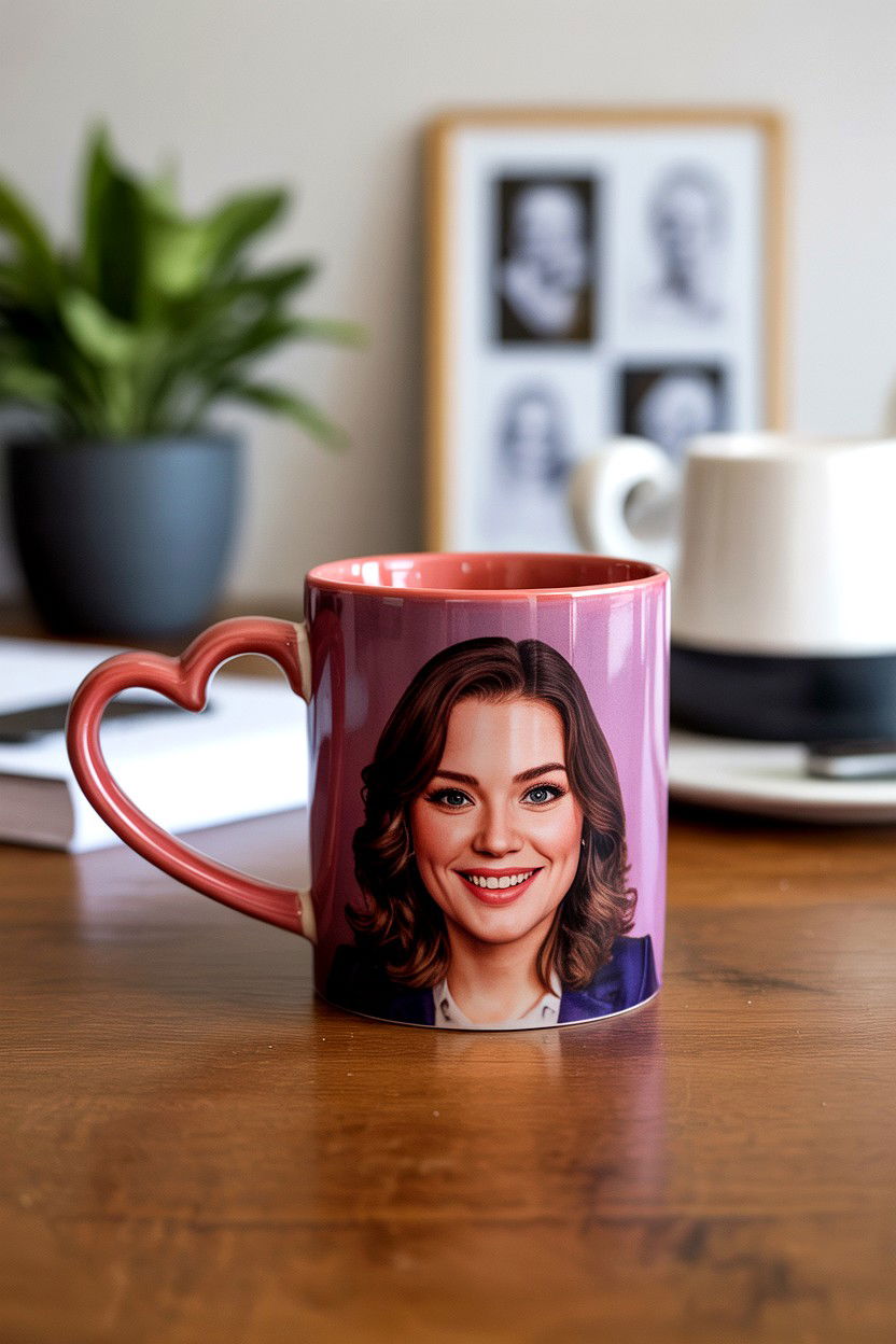 Caricature Coffee Mug - 25 Valentine's Day Caricature Gift Ideas