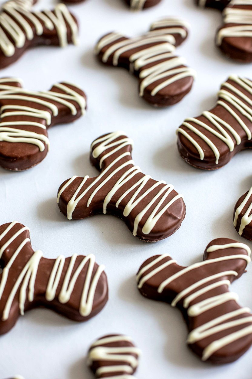 Carob dog cookies - 25 Valentine's Day Pet Treat Ideas