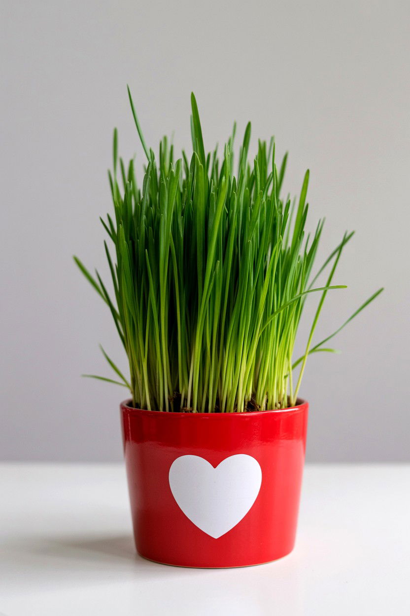 Cat Grass Kit - 25 Valentine's Day Ideas for Cats