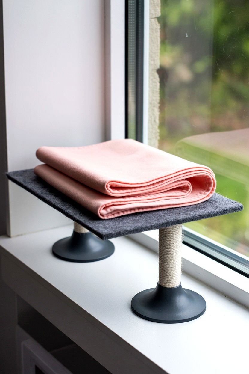 Cat Window Perch - 25 Valentine's Day Ideas for Cats