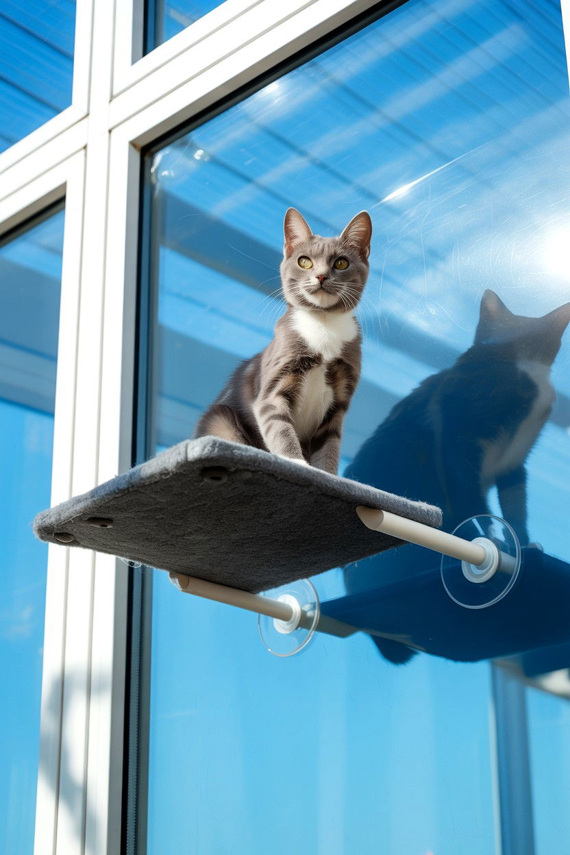 Cat Window Perch - 25 Valentine's Day Gifts for Pet Lover