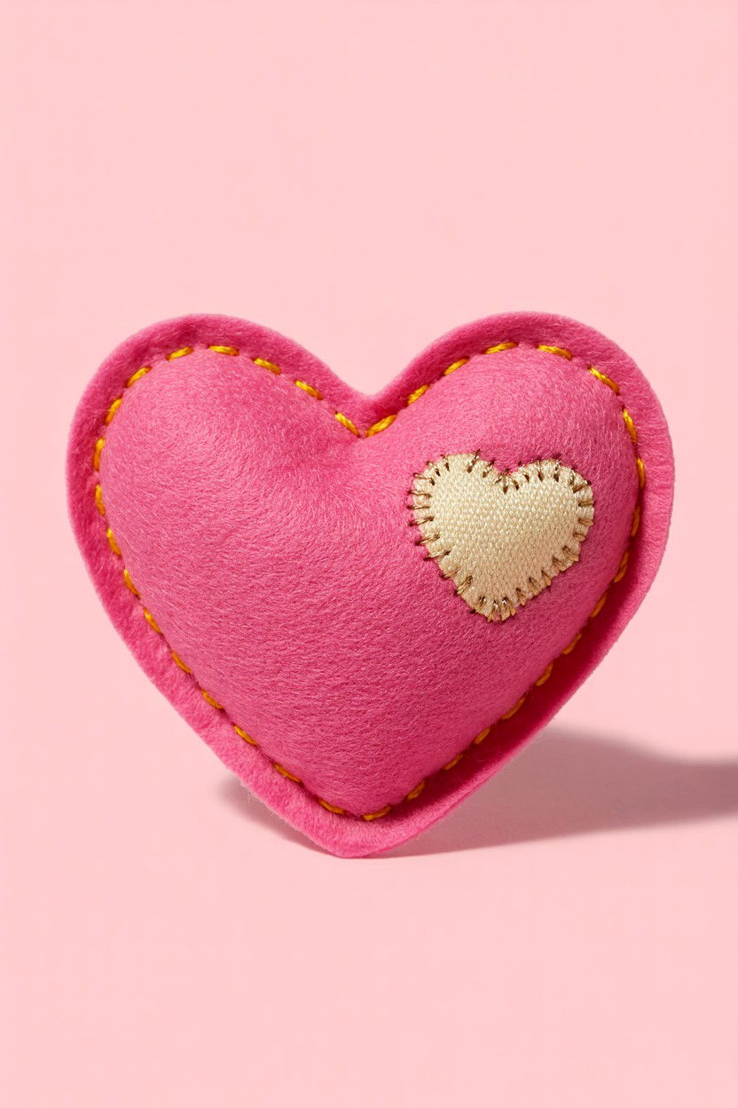 Catnip Heart Toy - 25 Valentine's Day Pet Toy Ideas