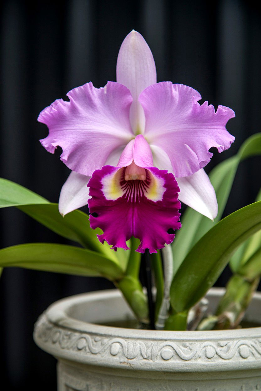 Cattleya Orchid Bloom - 25 Valentine's Day Orchid Ideas