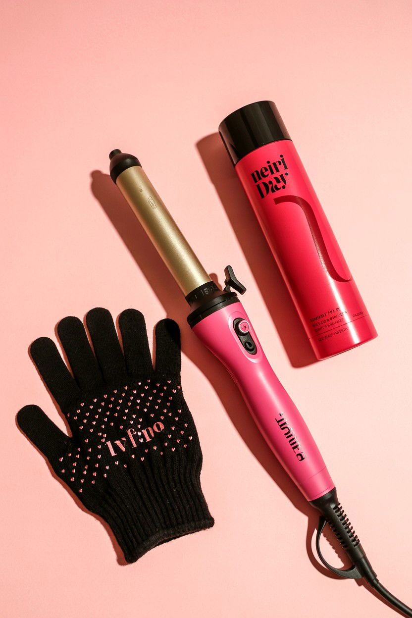 Ceramic Curling Iron - 25 Hair Care Valentine's Day Gifts for Her