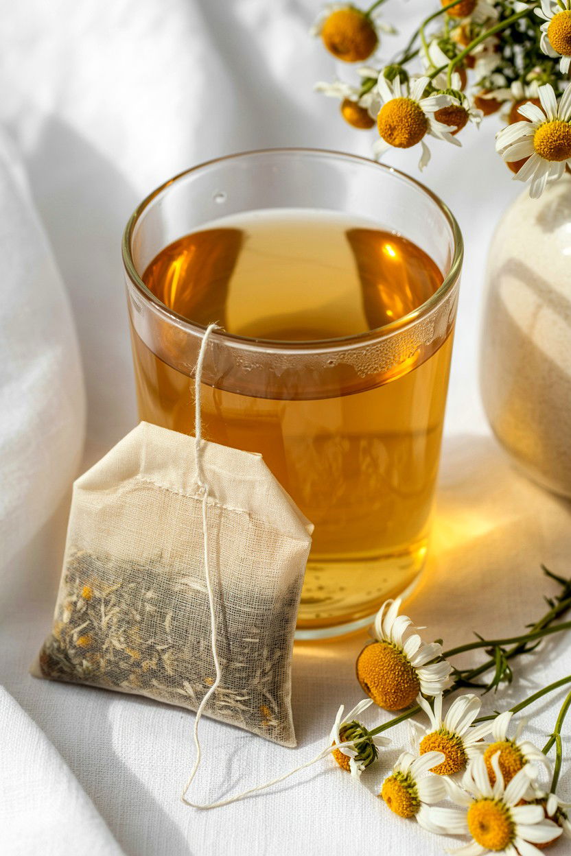 Chamomile Tea Soak - 25 Valentine's Day Bath Soak Ideas