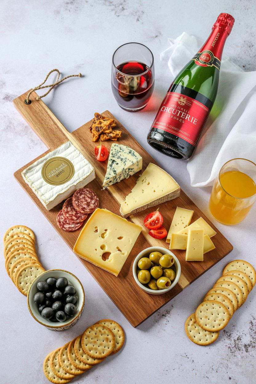 Charcuterie Gift Basket - 25 Valentine's Day Gift Basket Ideas