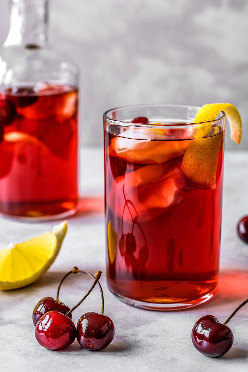 Cherry Brandy Hot Toddy - 25 Valentine's Day Hot Toddy Ideas