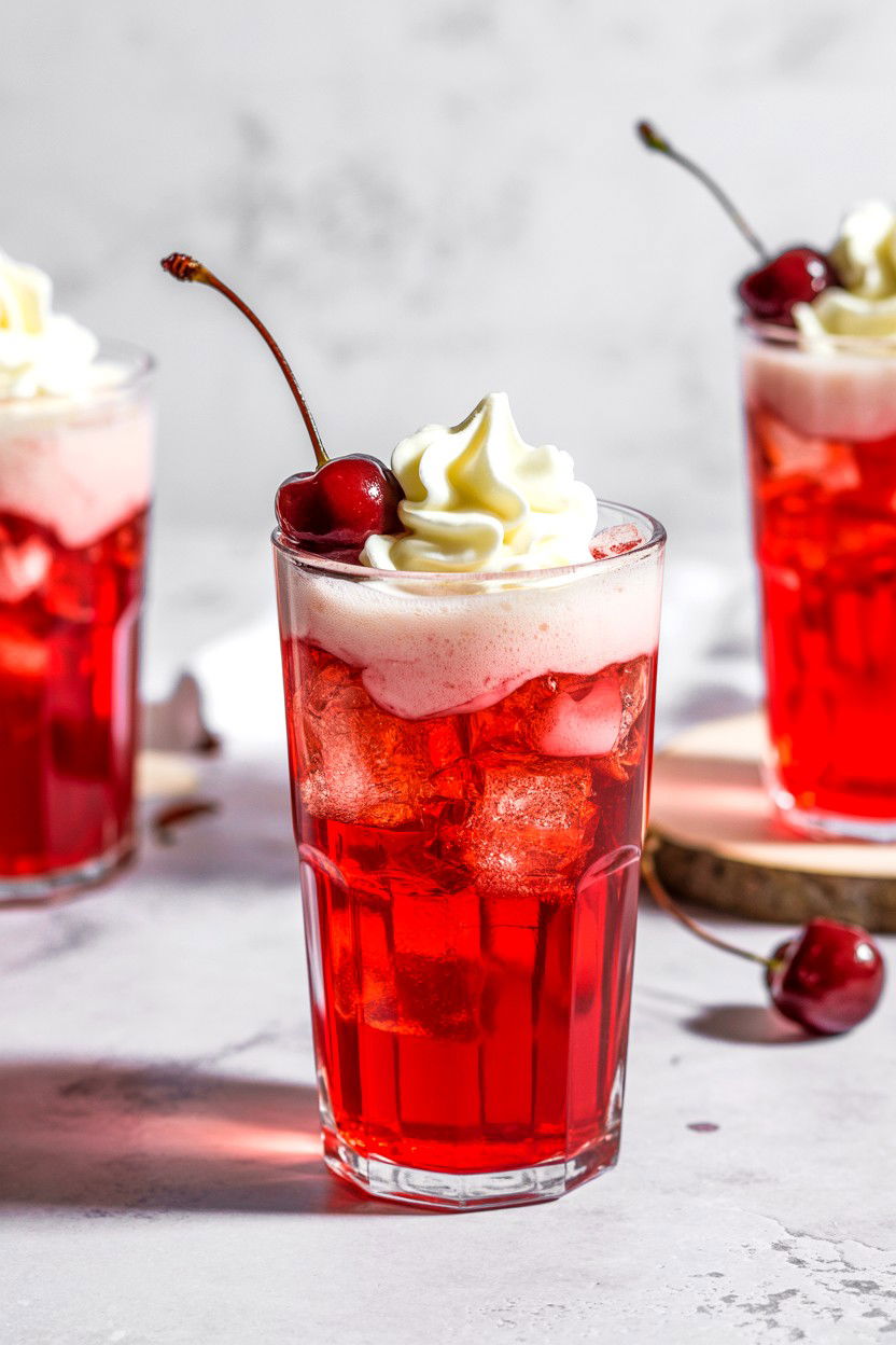 Cherry Vanilla Cream Soda - 25 Valentine's Day Fancy Drink Ideas