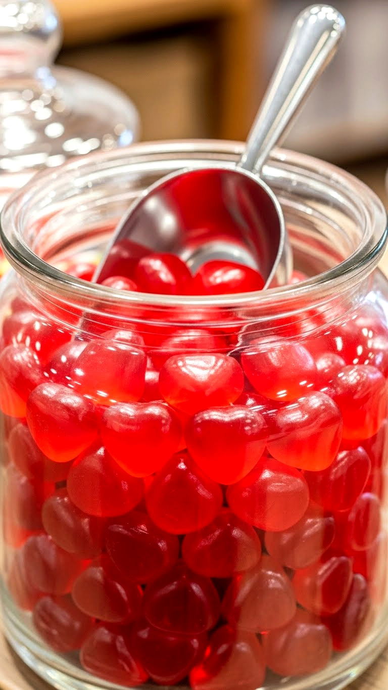 Cherry heart candy - 25 valentine's day heart candy