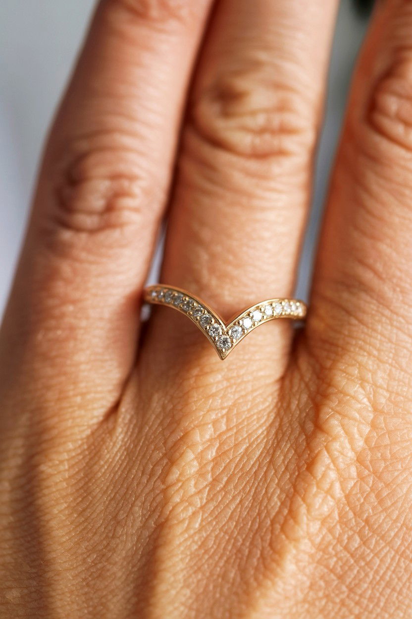 Chevron Ring - 25 Valentine's Day Promise Ring Ideas