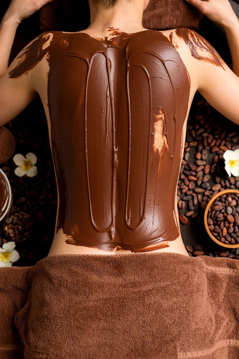 Chocolate Body Wrap - 25 Valentine's Day Spa Package Ideas
