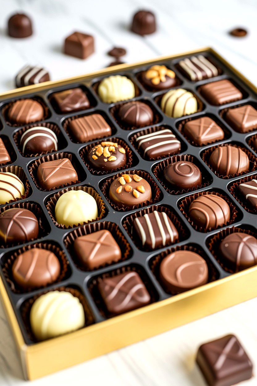 Chocolate Box Memory Game - 25 Valentine's Day Memory Games