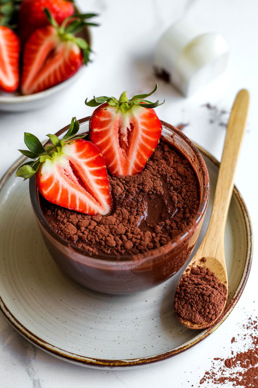 Chocolate Strawberry Scrub - 25 Valentine's Day Body Scrub Ideas
