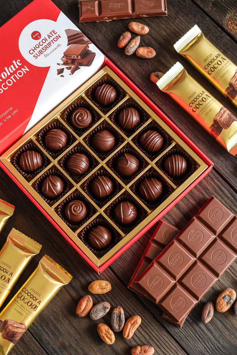 Chocolate Subscription Box - 25 Valentine's Day Subscription Box Ideas