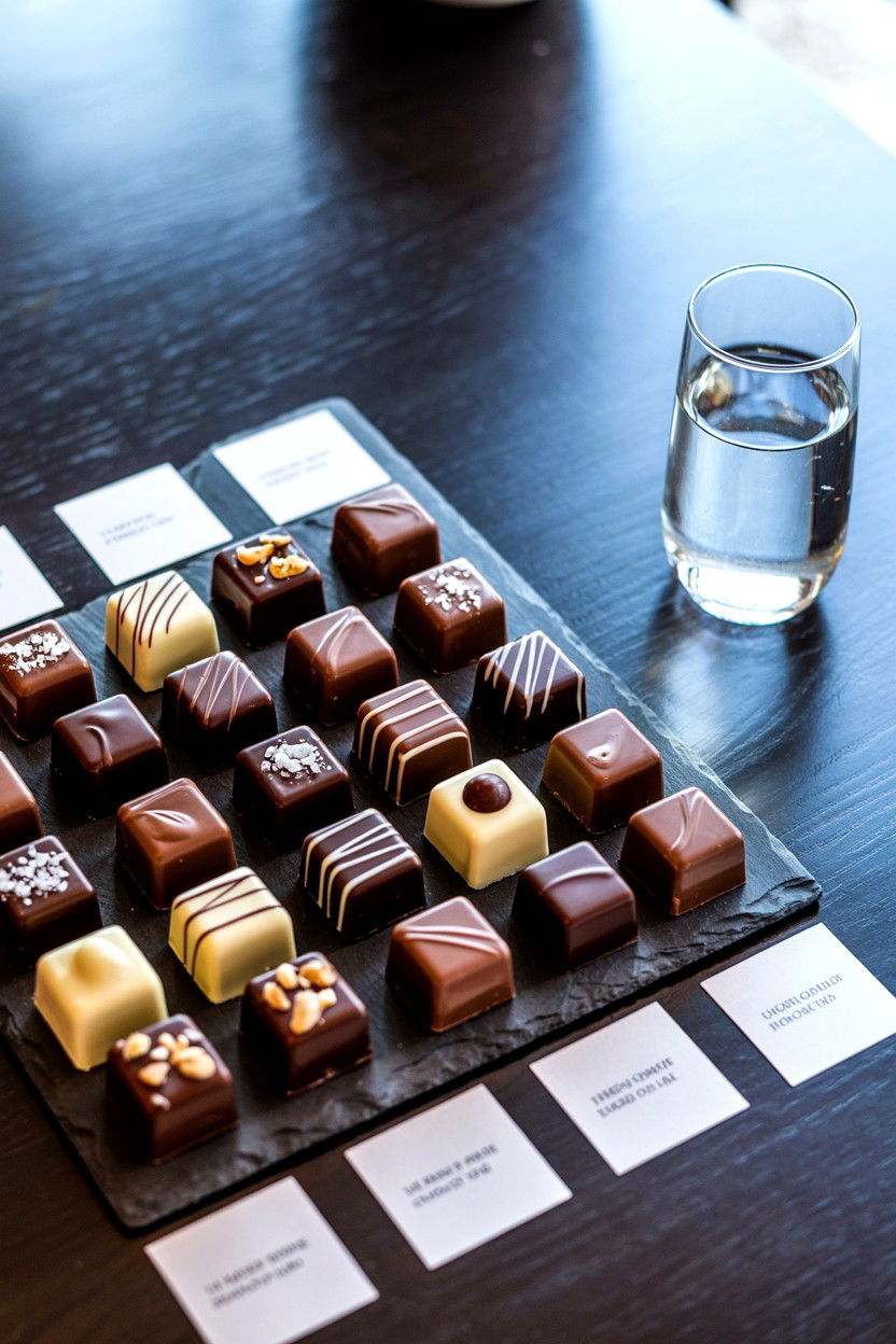 Chocolate Tasting Experience - 25 Valentine's Day Surprise Ideas for Wife