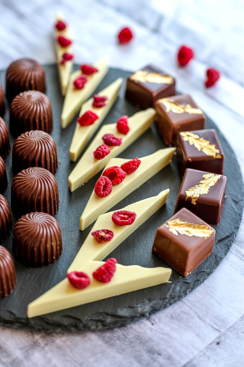 Chocolate Tasting Plate - 25 Valentine's Day Ideas for Seniors