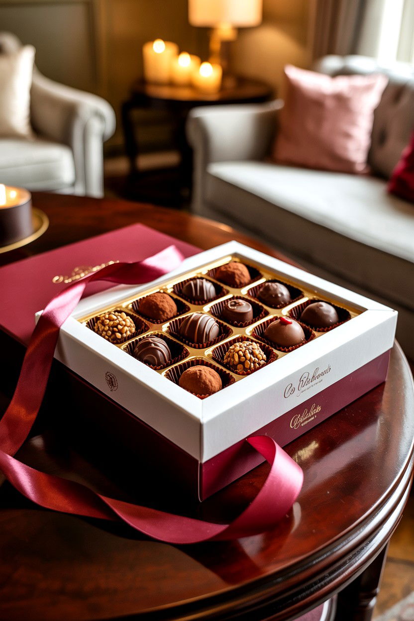 Chocolate Truffle Box - 25 Foodie Valentine's Day Gifts for Him