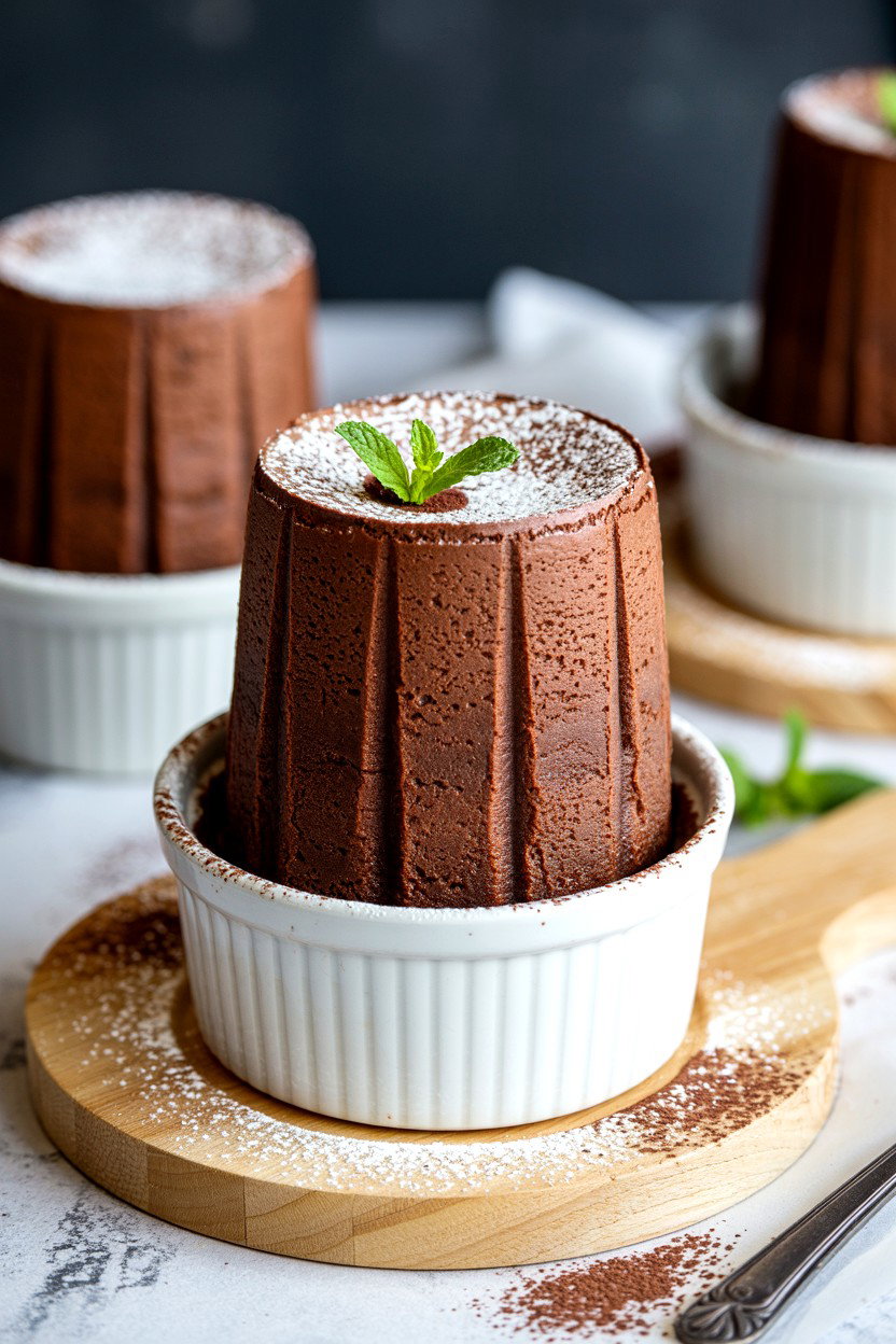 Chocolate souffle - 25 Valentine's Day Cooking Class Ideas