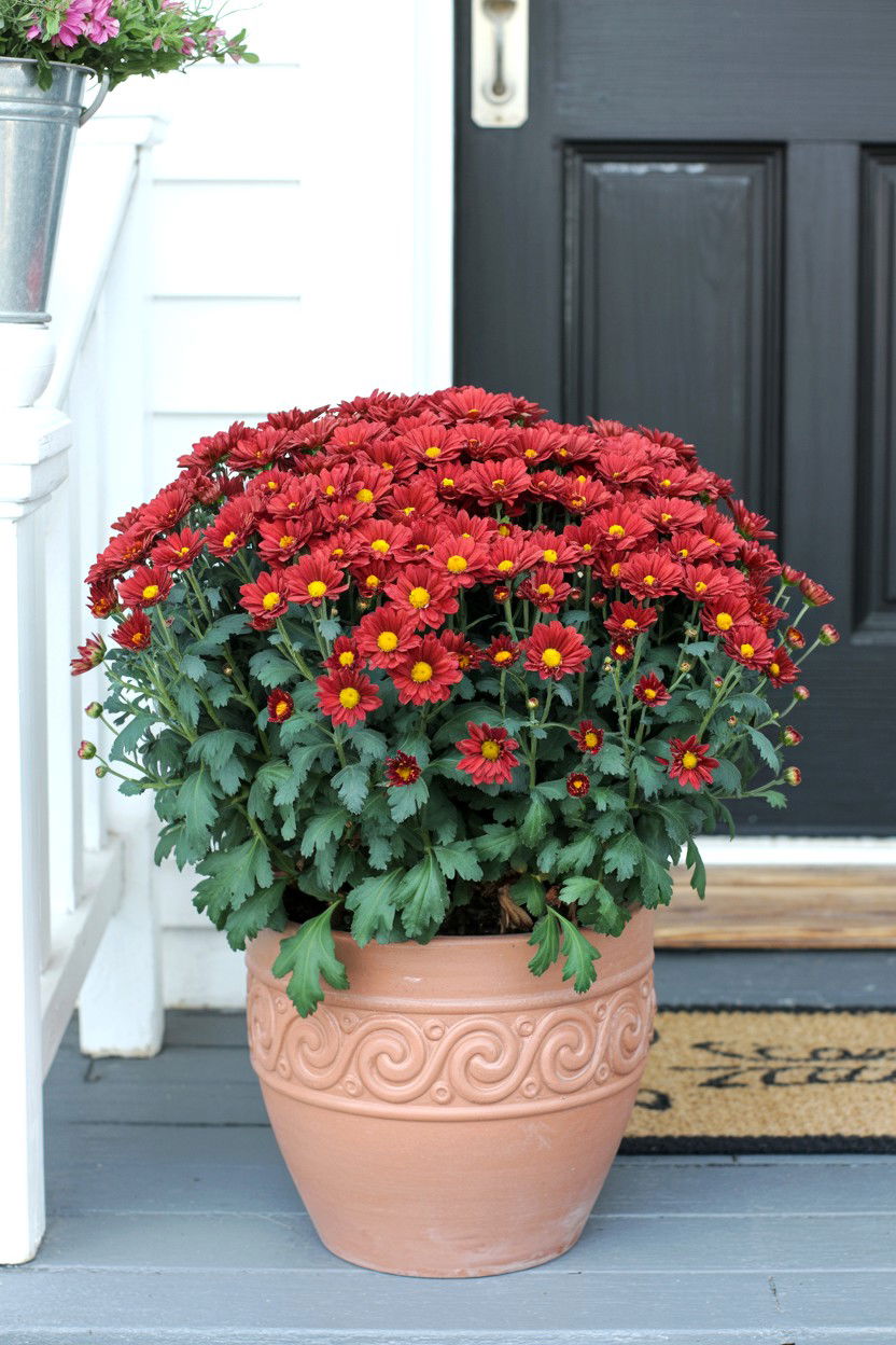 Chrysanthemum Potted Plant - 25 Valentine's Day Flower Gift Ideas