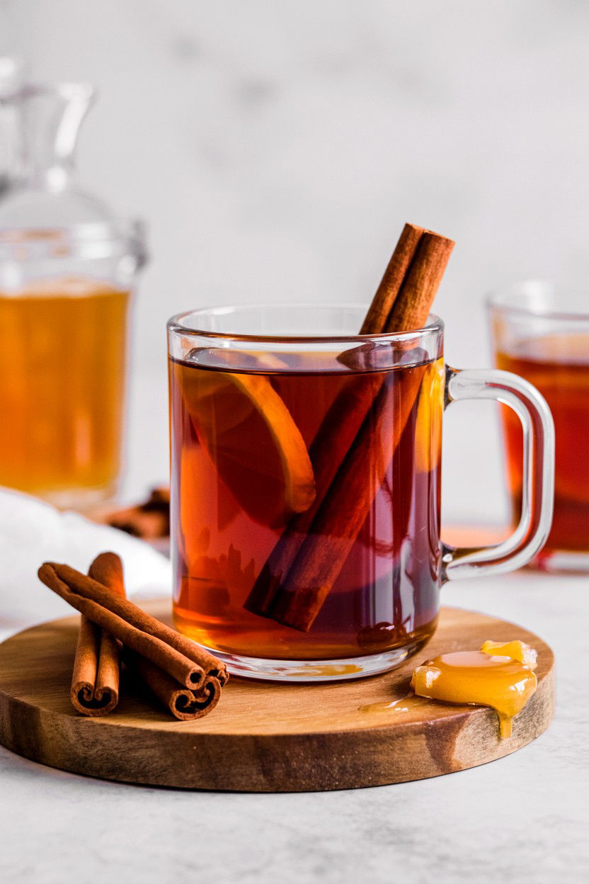 Cinnamon Maple Hot Toddy - 25 Valentine's Day Hot Toddy Ideas
