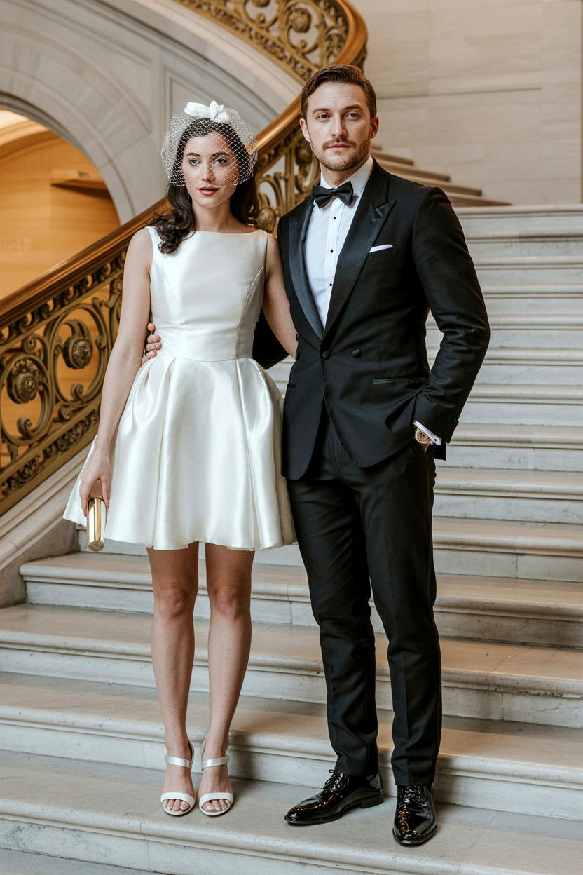 City Hall Wedding - 25 Valentine's Day Elopement Ideas