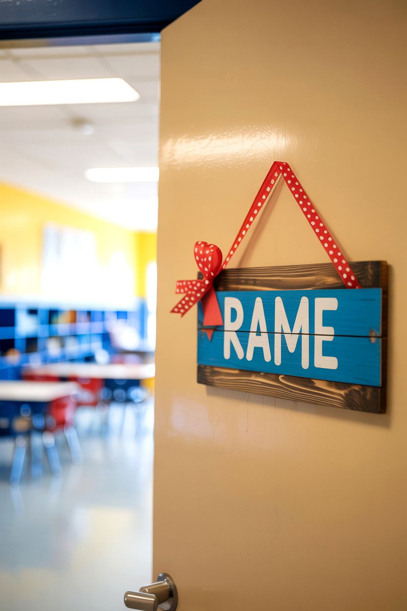 Classroom Door Sign - 25 Budget Teacher Valentine's Day Gift Ideas