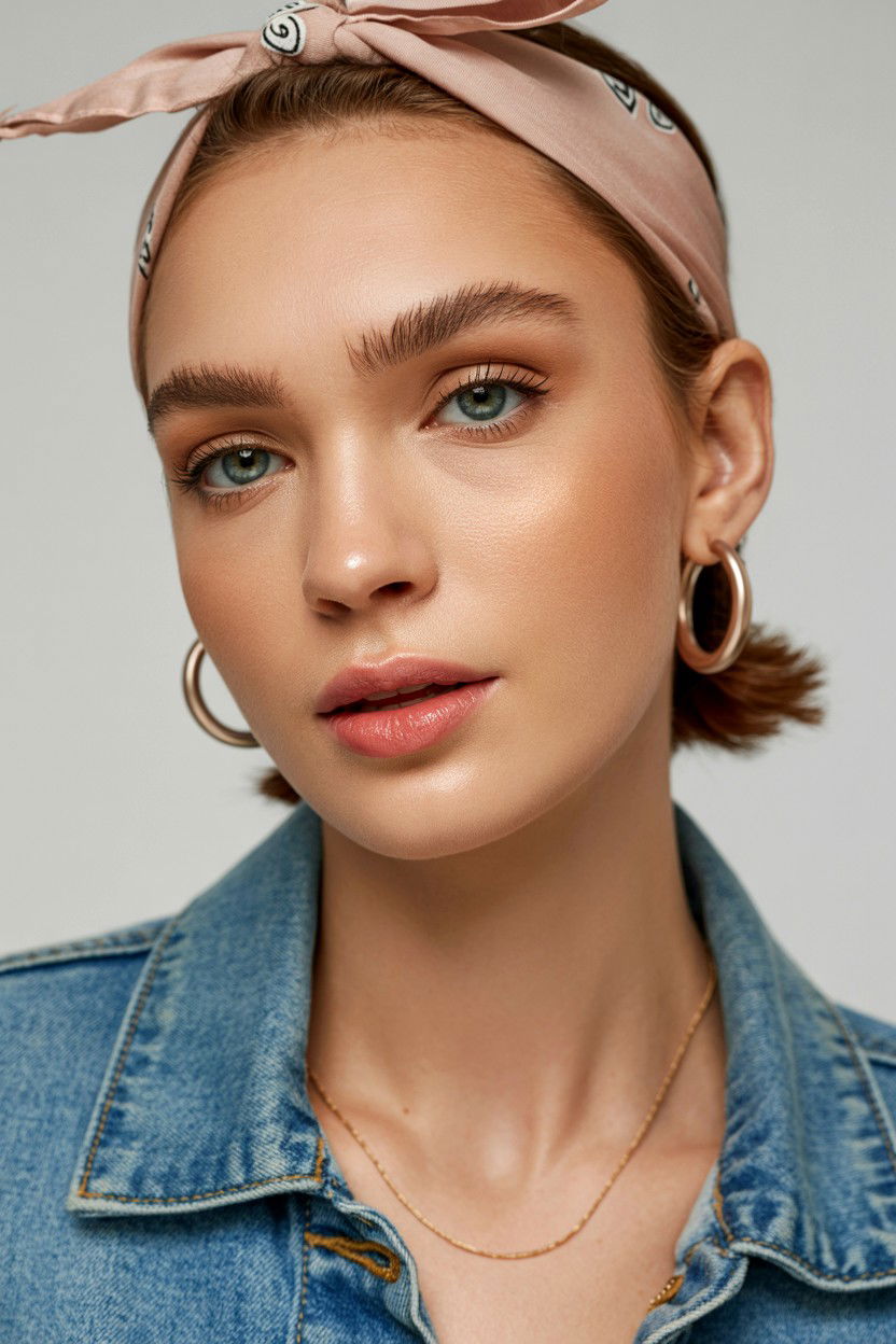 Clear Mascara Look - 25 Natural Valentine's Day Makeup Looks