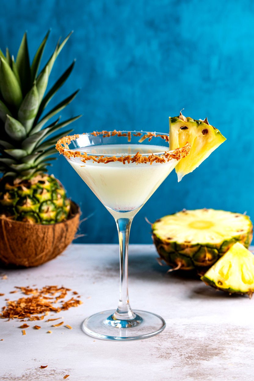 Coconut Martini - 25 Valentine's Day Martini Ideas