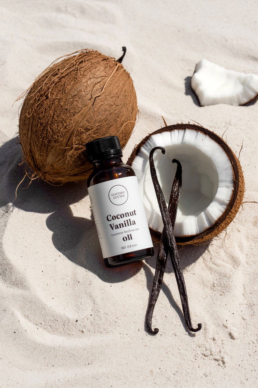 Coconut Vanilla Oil - 25 Valentine's Day Romantic Scent Ideas