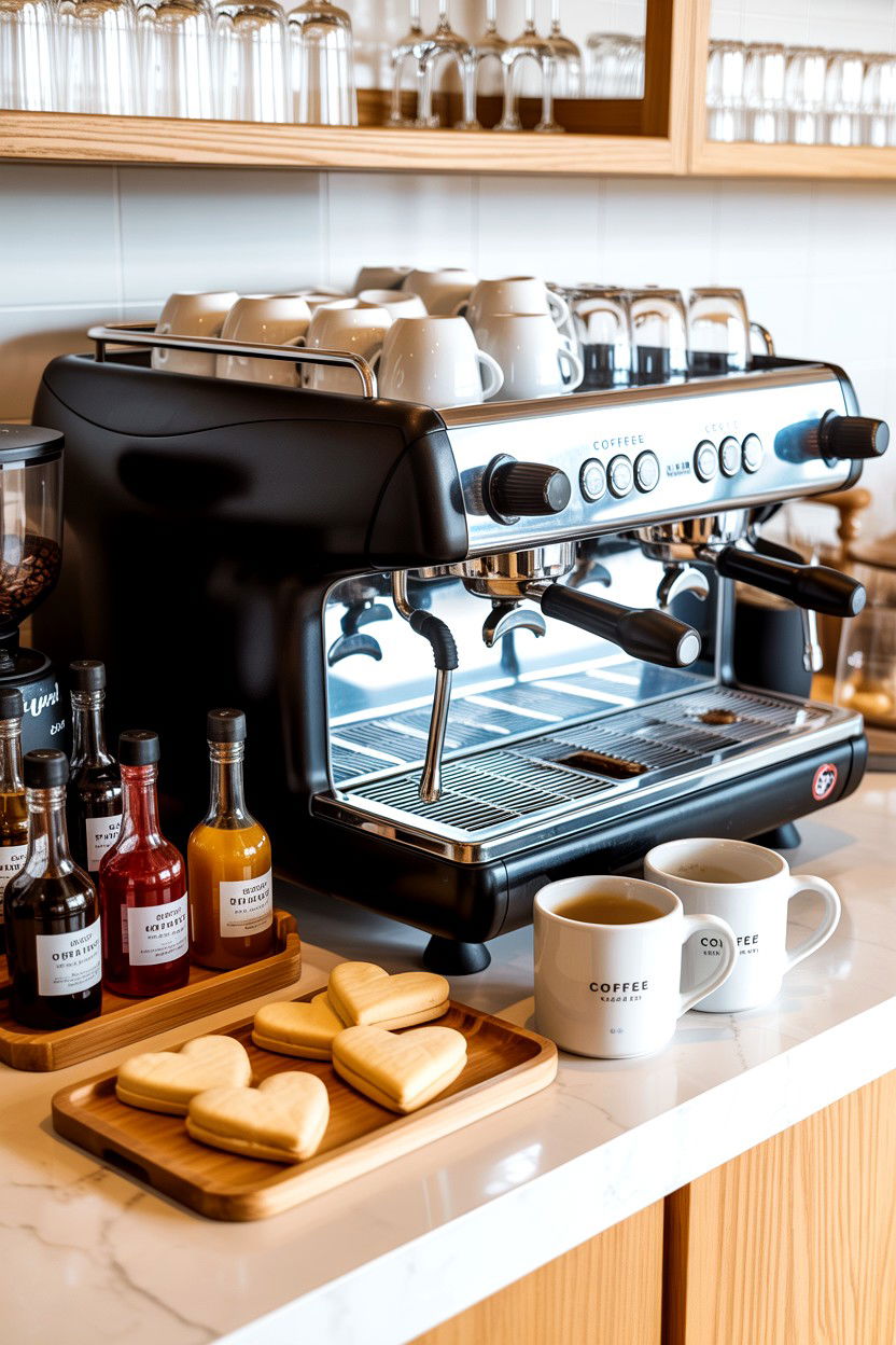 Coffee Bar Social - 25 Valentine's Day Party for Adults