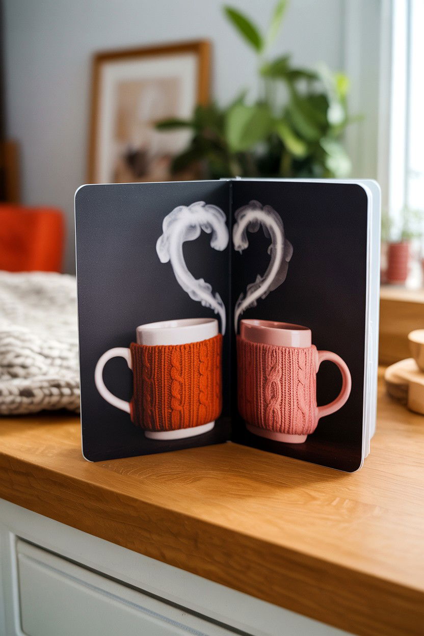 Coffee Cup Animation - 25 Valentine's Day Flip Book Ideas