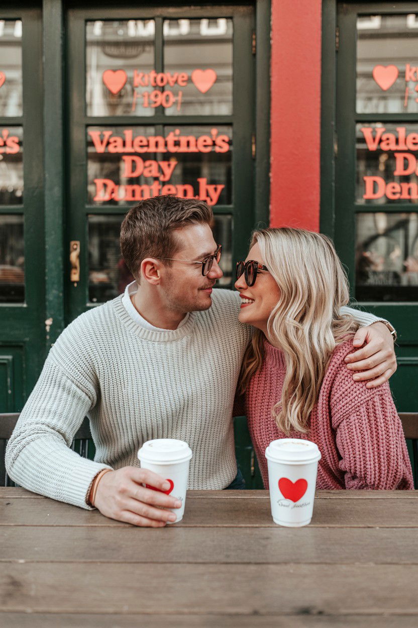 Coffee Date Morning - 25 Valentine's Day Candid Photo Ideas