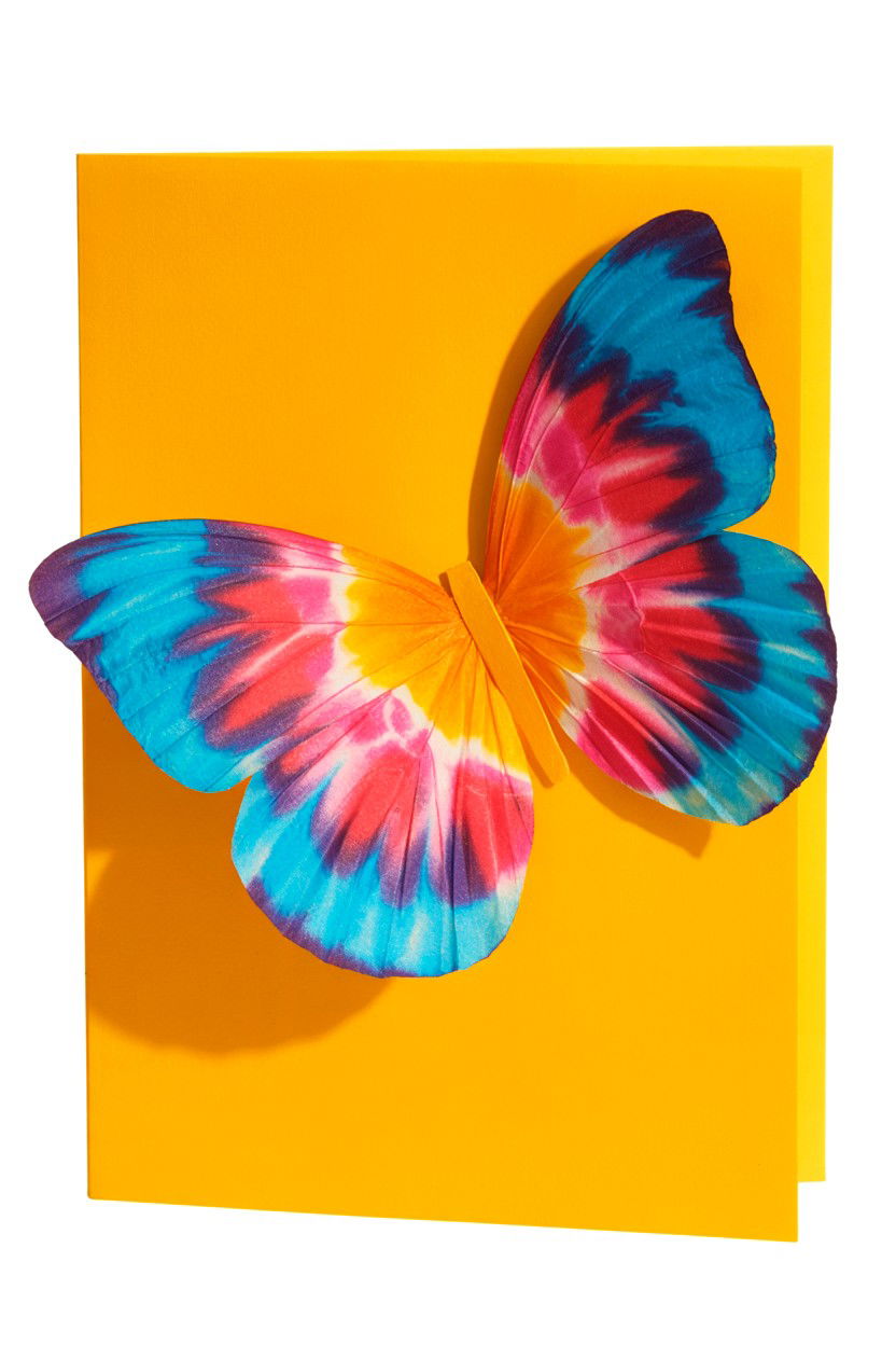 Coffee Filter Butterfly - 25 Easy Valentine's Day Card Ideas