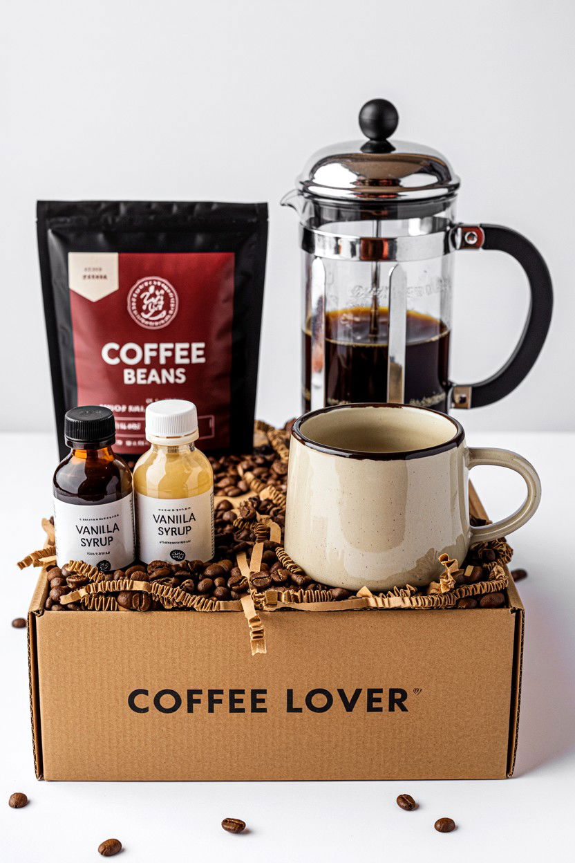 Coffee Lover Box - 25 Long Distance Valentine's Day Care Package Ideas