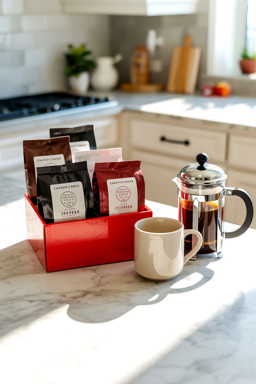 Coffee Sampler Set - 25 Valentine's Day Gift Box Ideas for Him