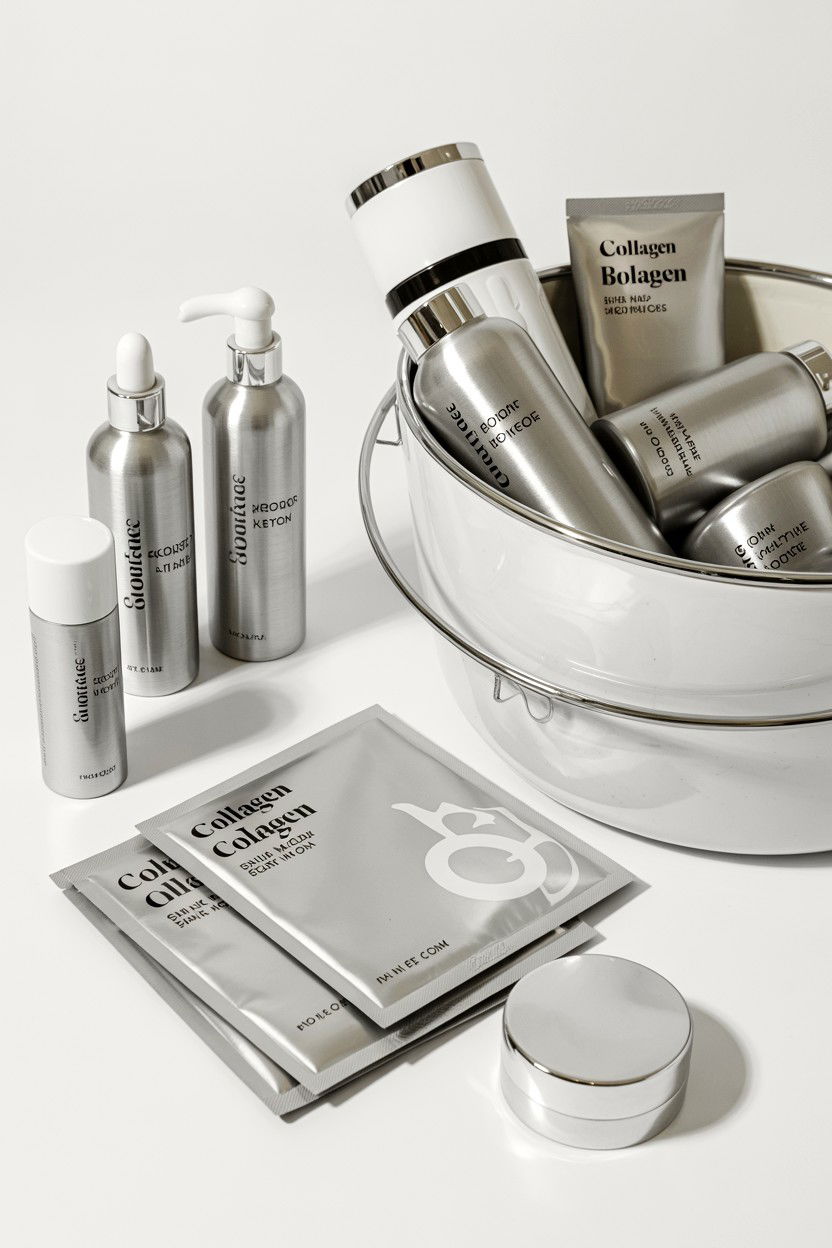 Collagen Boosting Skin Kit - 25 Valentine's Day Skincare Gift Basket Ideas