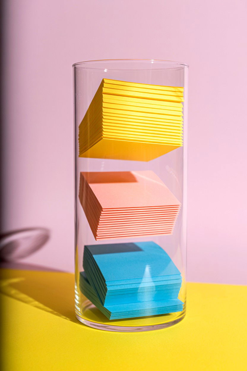 Color Coded Love Notes - 25 Valentine's Day Love Note Jar Ideas