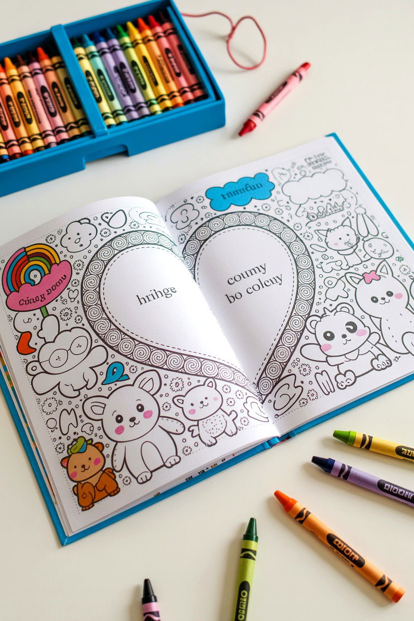 Coloring book - 25 Valentine's Day Gifts for Kids