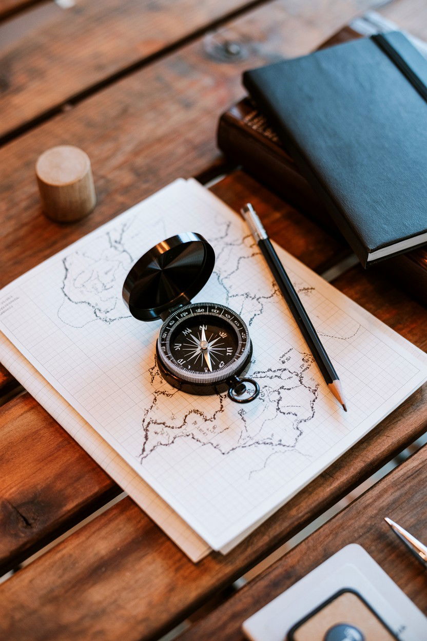 Compass For Navigation - 25 Adventure Valentine's Day Gifts for Him