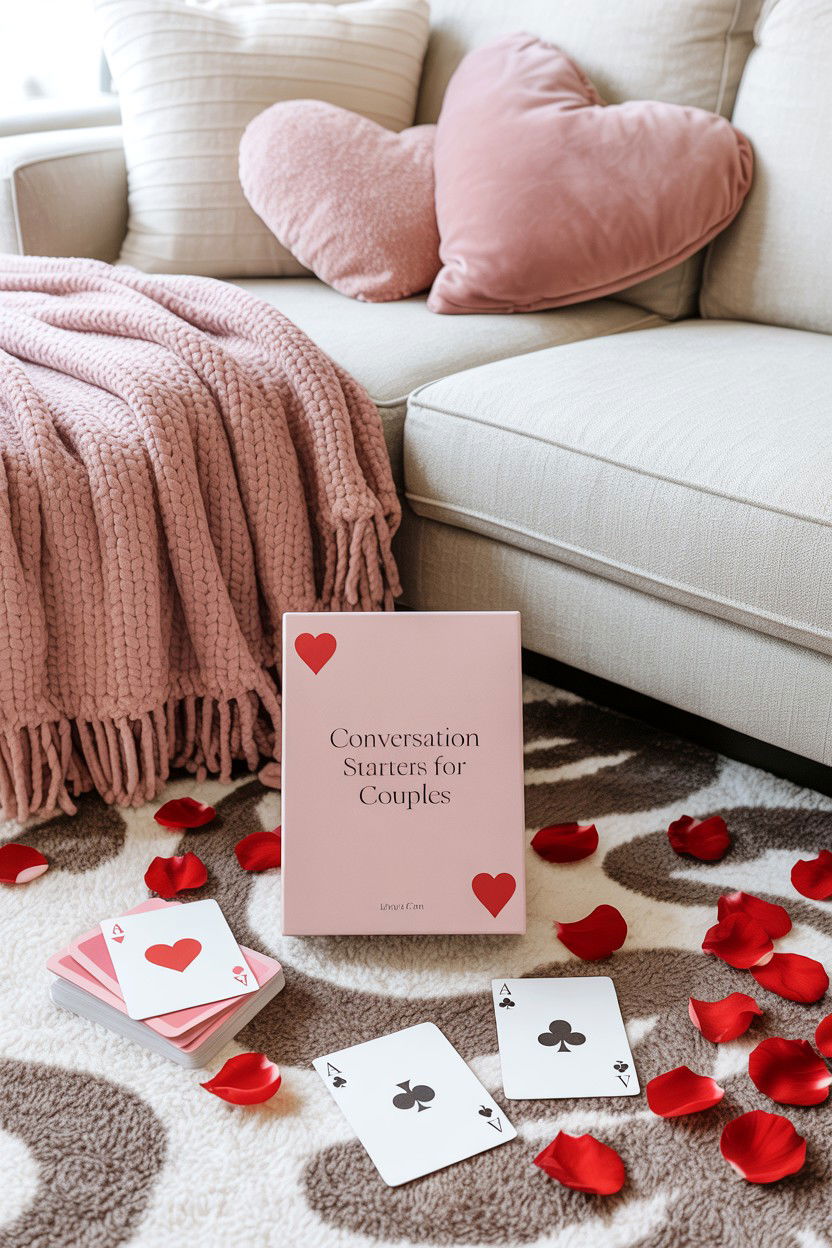 Conversation starters for couples - 25 Valentine's Day Card Game Ideas