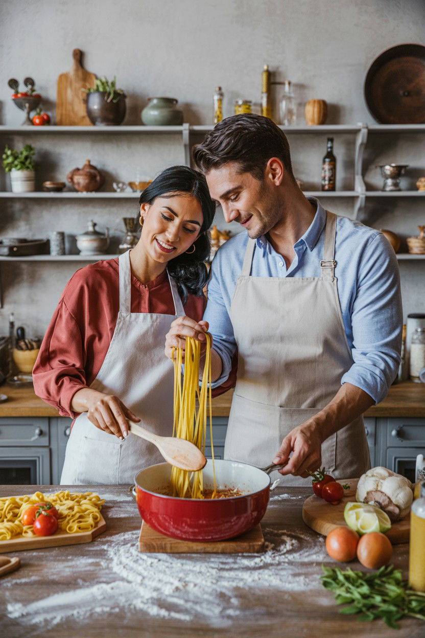 Cook First Meal - 25 Valentine's Day Memory Lane Ideas