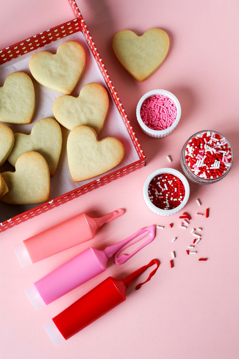 Cookie Decorating Kit - 25 Valentine's Day Doorbell Surprise Ideas