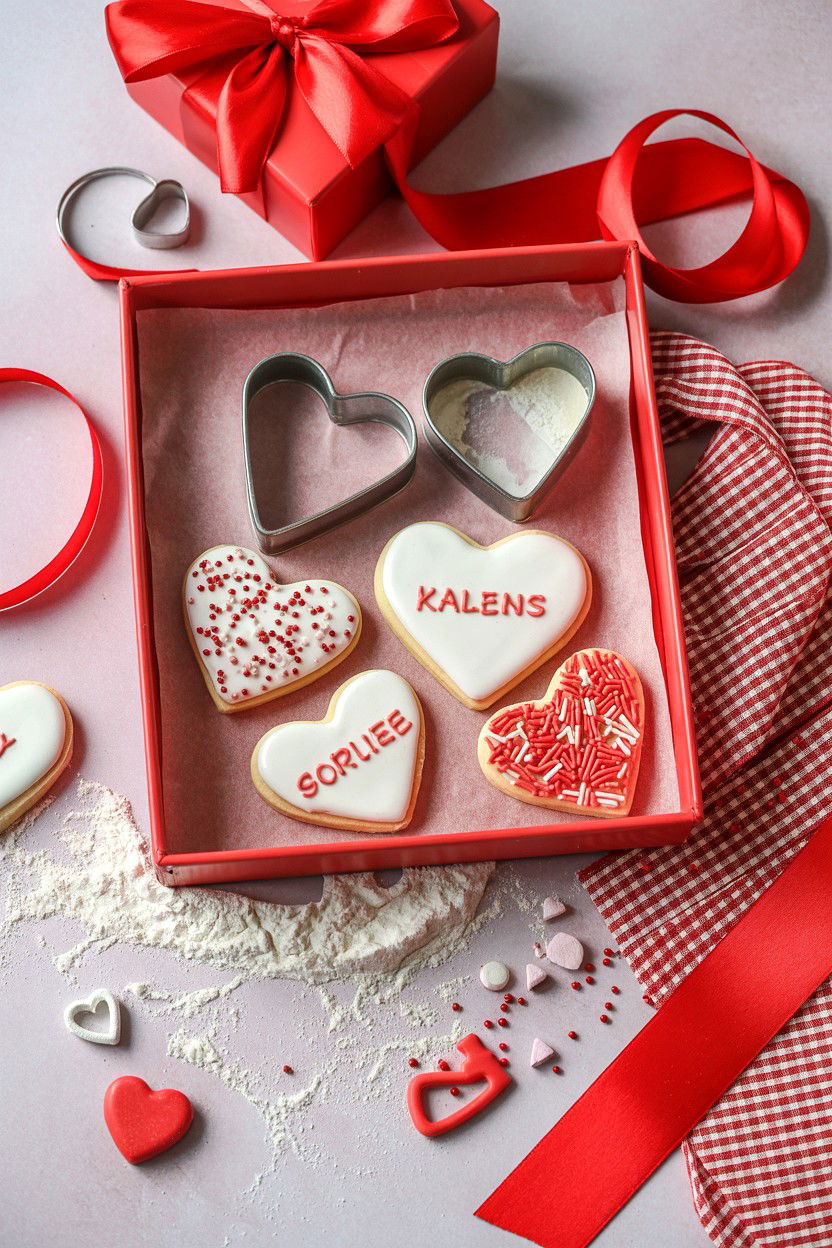 Cookie baking kit - 25 Valentine's Day Calendar Gift Ideas