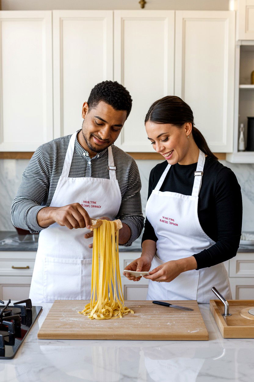 Cooking Class For Couples - 25 Valentine's Day Experience Gift Ideas