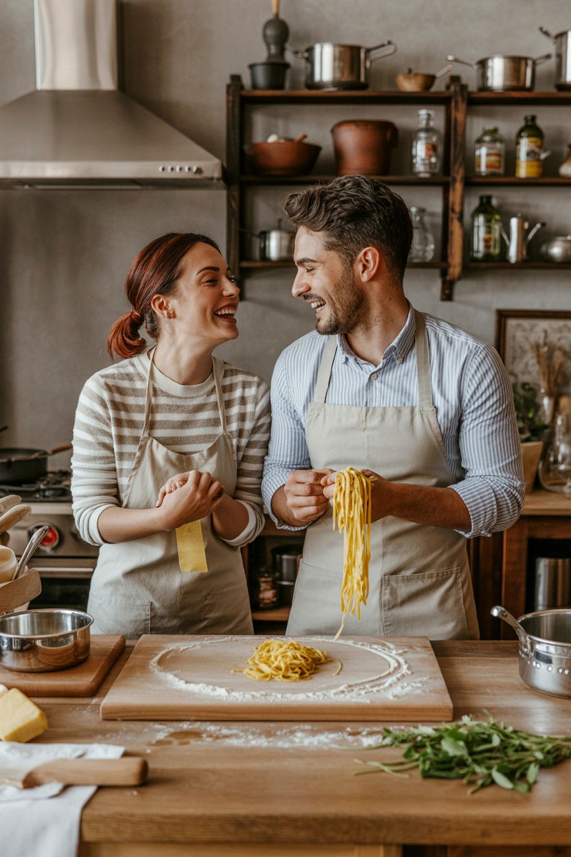 Cooking Class For Couples - 25 Valentine's Day Experience Gifts for Him